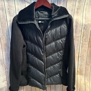 Marmot Women’s Black Puffer Jacket with Fur Collar XL, EUC